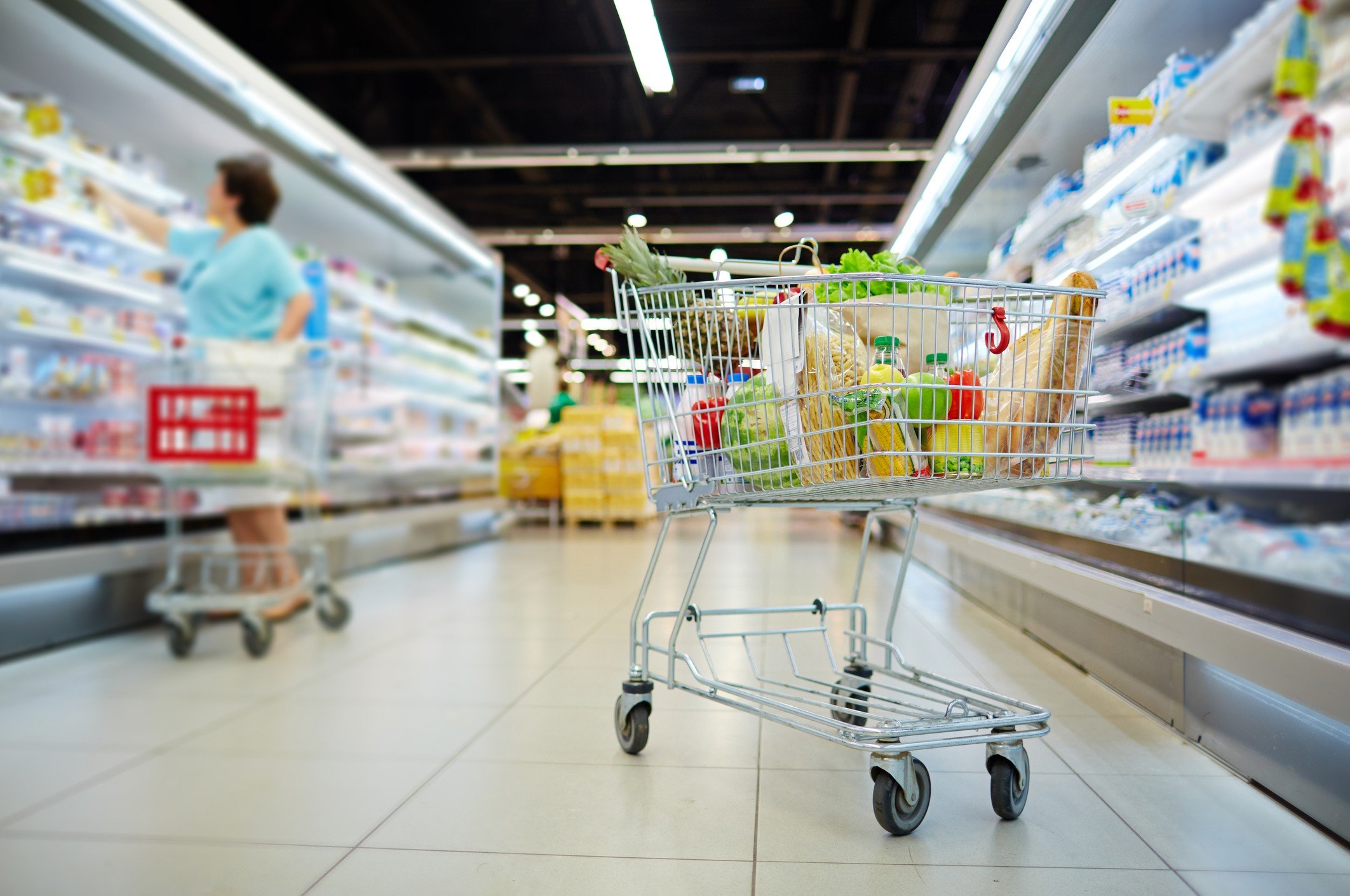 Image result for Donât leave your shopping cart in the middle of the grocery aisle