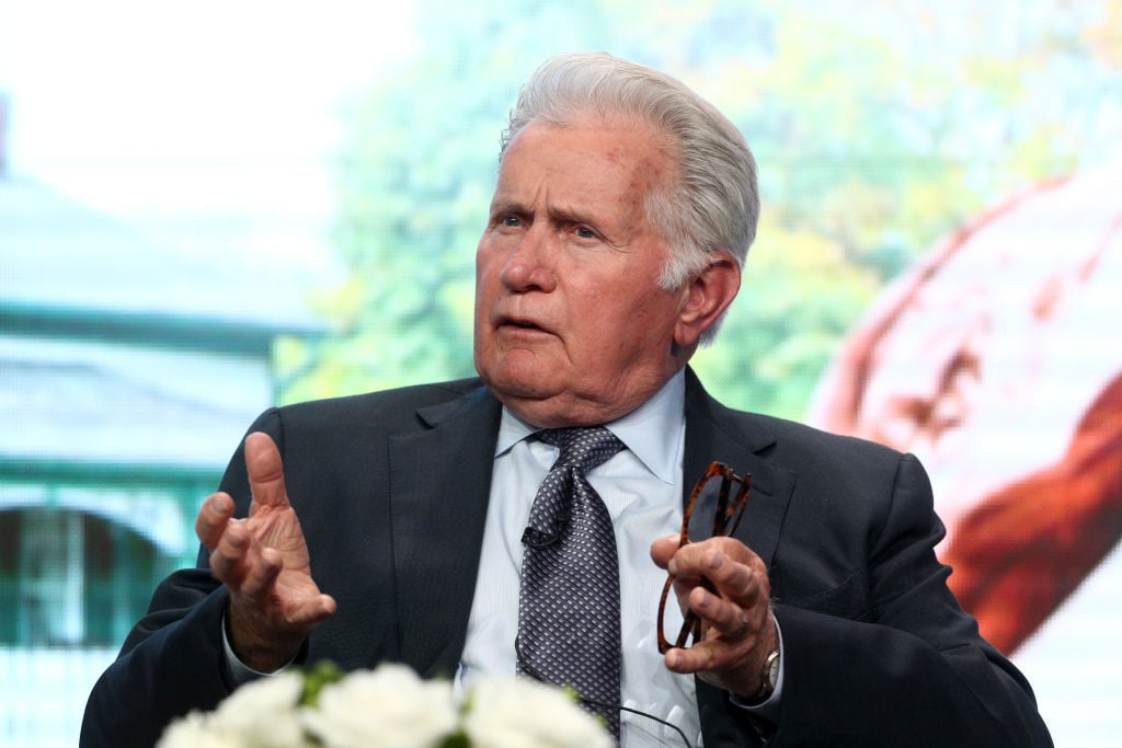Actor Martin Sheen of 'Anne of Green Gables: The Good Stars' speaks onstage during the PBS portion of the 2017 Summer Television Critics Association Press Tour at The Beverly Hilton Hotel on July 31, 2017 in Beverly Hills, California. 