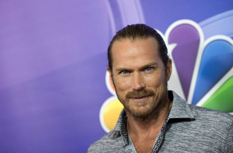 Actor Jason Lewis attends NBC TCA Summer Press Tour 2017 on August 3, 2017, in Beverly Hills, California. / AFP PHOTO / VALERIE MACON (Photo credit should read VALERIE MACON/AFP/Getty Images)