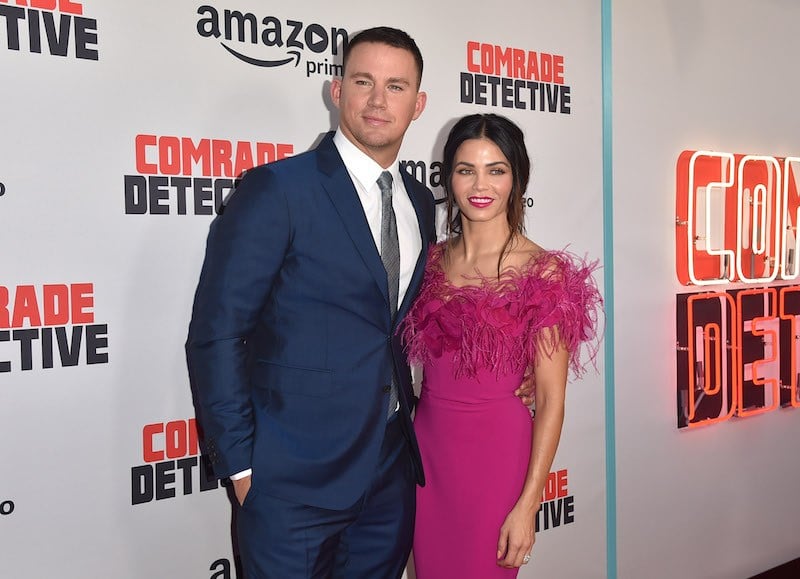 CA - AUGUST 03: Actors Channing Tatum and Jenna Dewan Tatum attend the premiere of Amazon's "Comrade Detective" CA - AUGUST 03: Actors Channing Tatum and Jenna Dewan Tatum attend the premiere of Amazon's "Comrade Detective"