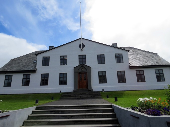 Government House in Reykjavik, Iceland