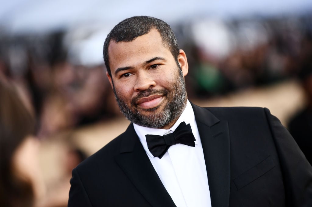 Jordan Peele attends the 24th Annual Screen Actors Guild Awards at The Shrine Auditorium on January 21, 2018 in Los Angeles, California for his film Get Out.