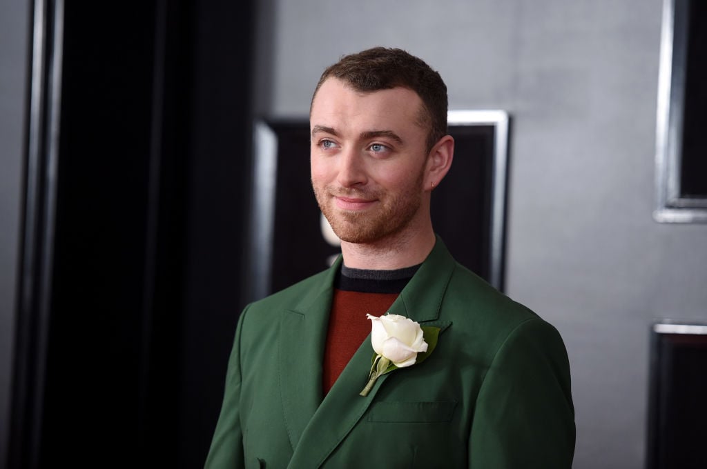 Recording artist Sam Smith attends the 60th Annual GRAMMY Awards at Madison Square Garden on January 28, 2018 in New York City. Recording artist Sam Smith attends the 60th Annual GRAMMY Awards at Madison Square Garden on January 28, 2018 in New York City.