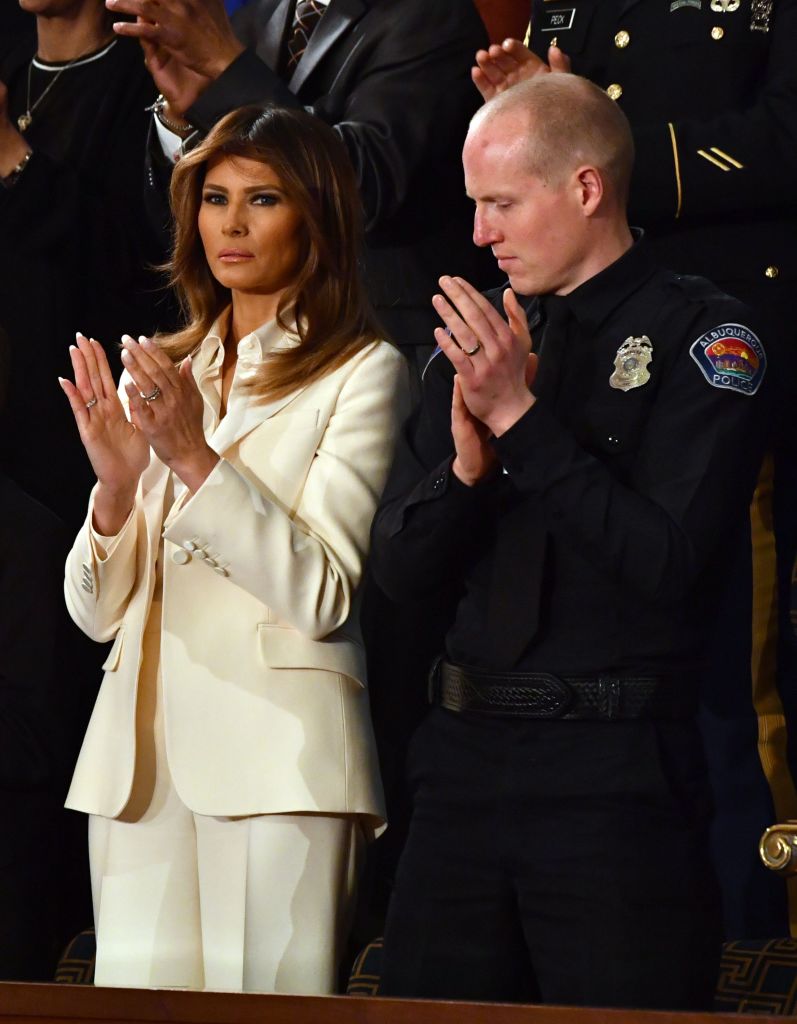 melania trump at the state of the union melania trump at the state of the union
