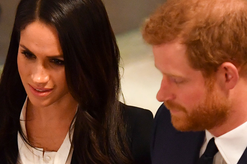 Prince Harry and fiance Meghan Markle
