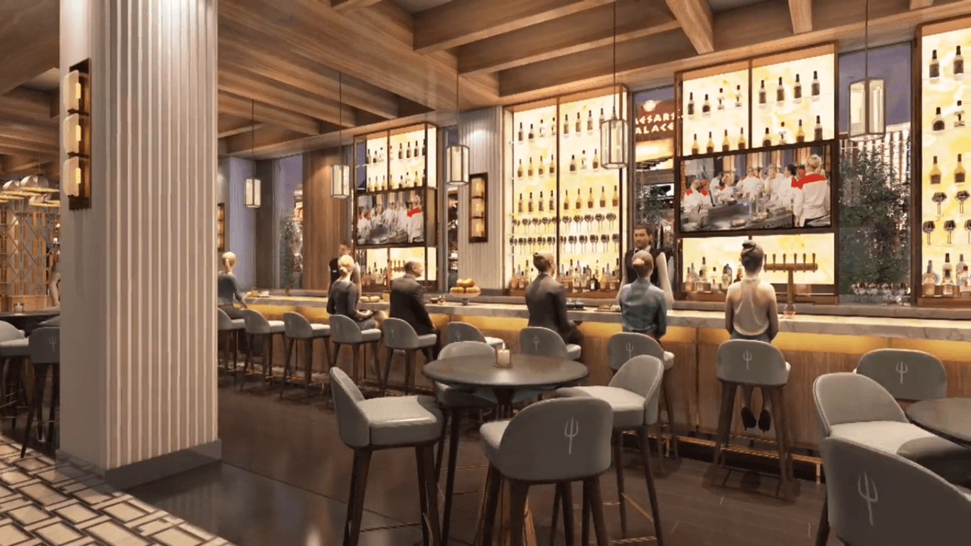 Hell's Kitchen Gordon Ramsay bar