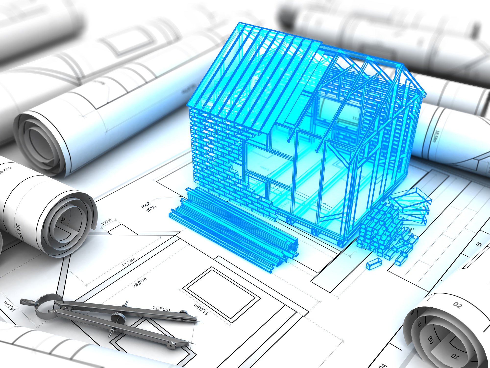 Tiny house blue print