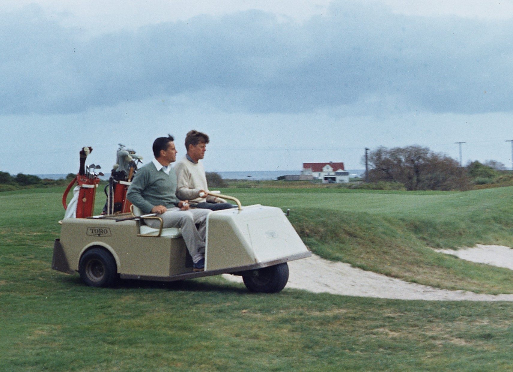 JFK John F Kennedy golfing