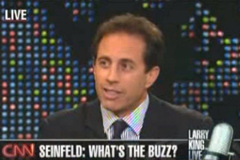 Jerry Seinfeld answers interview questions.