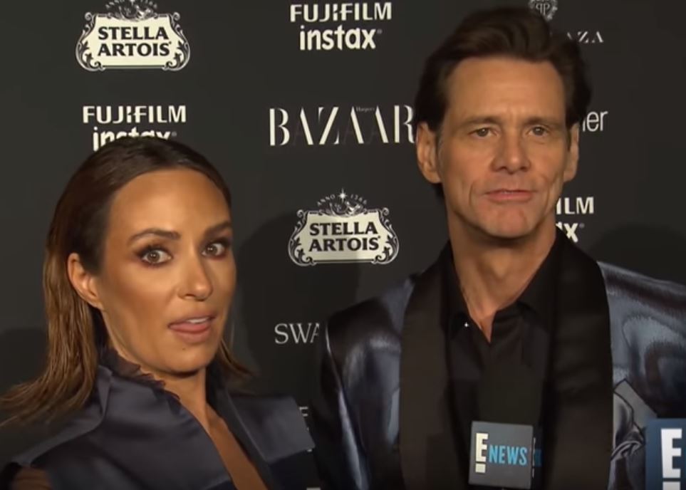 Jim Carrey on the red carpet