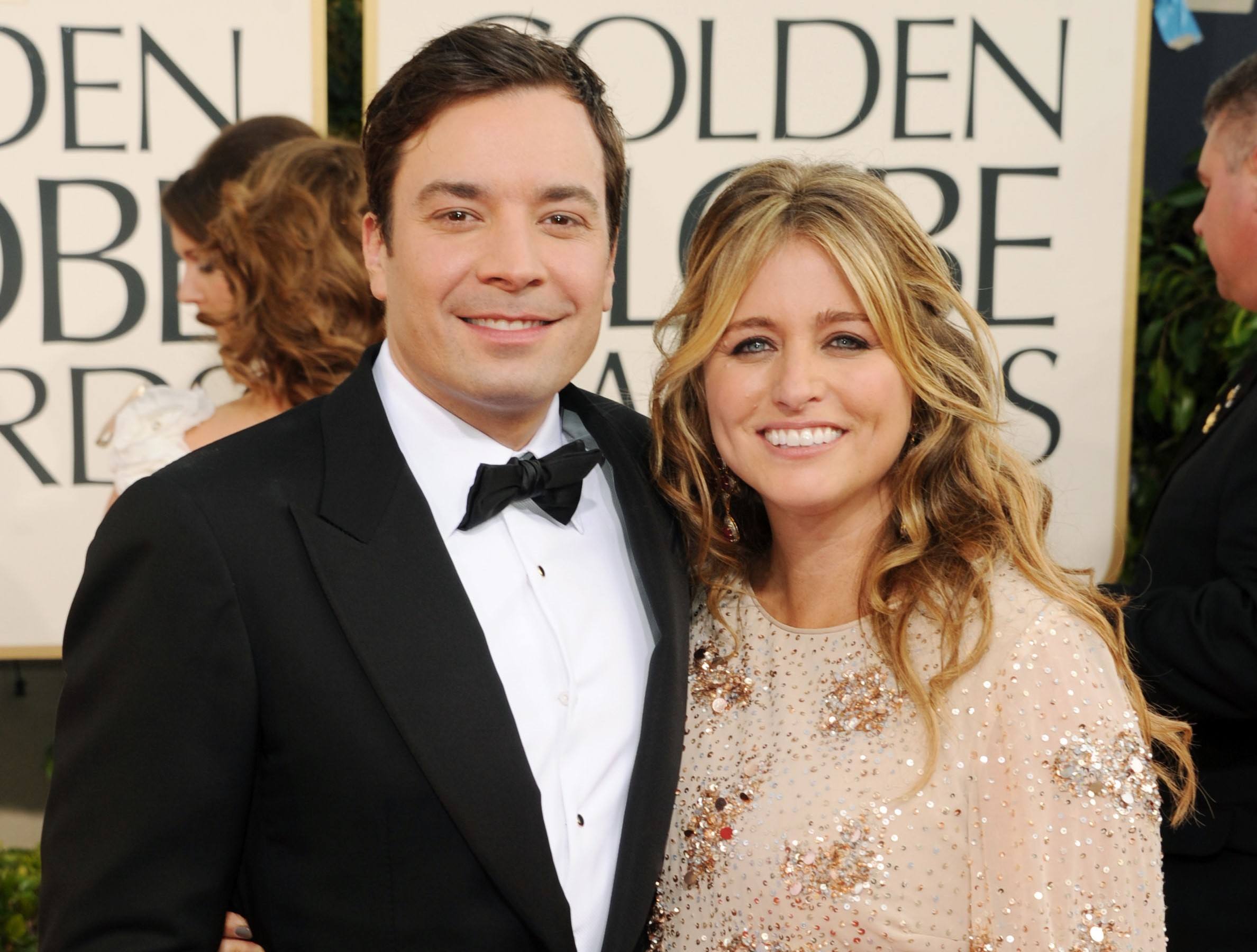 Jimmy Fallon and wife Nancy Juvonen