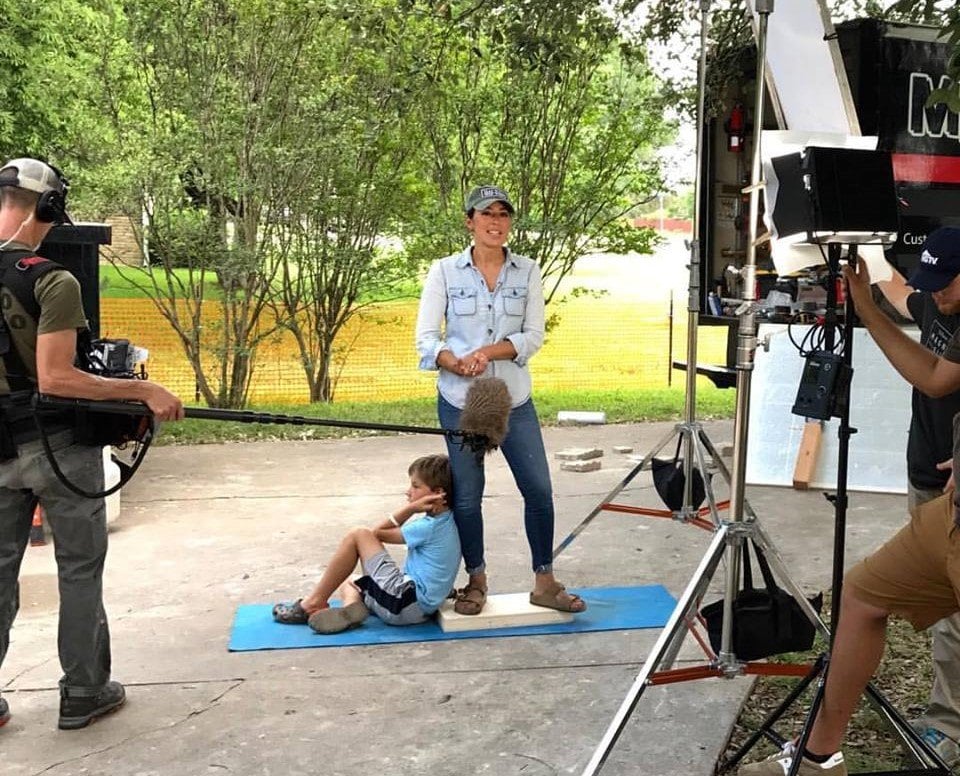 Joanna gaines filming