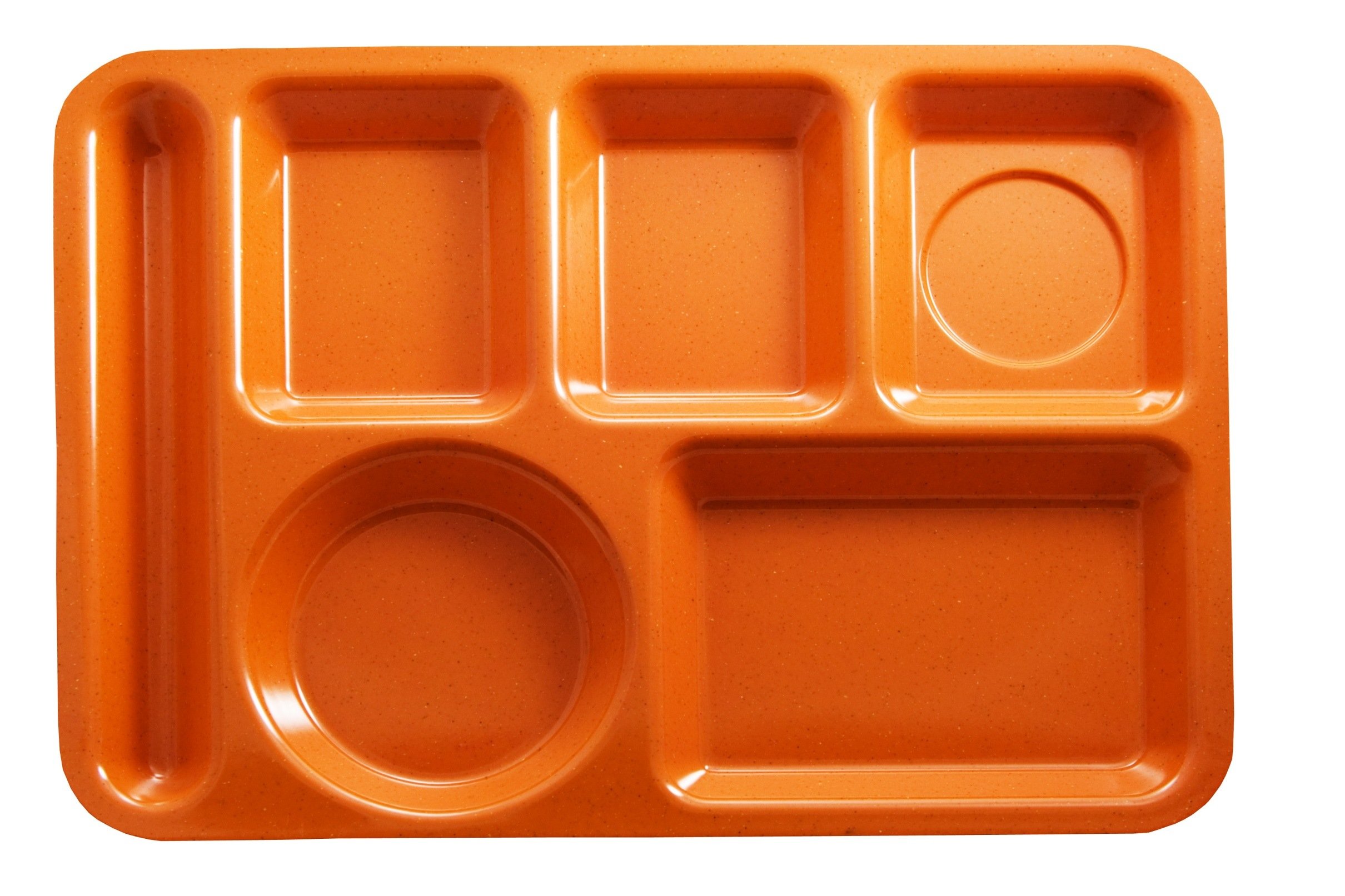 Empty lunch food tray