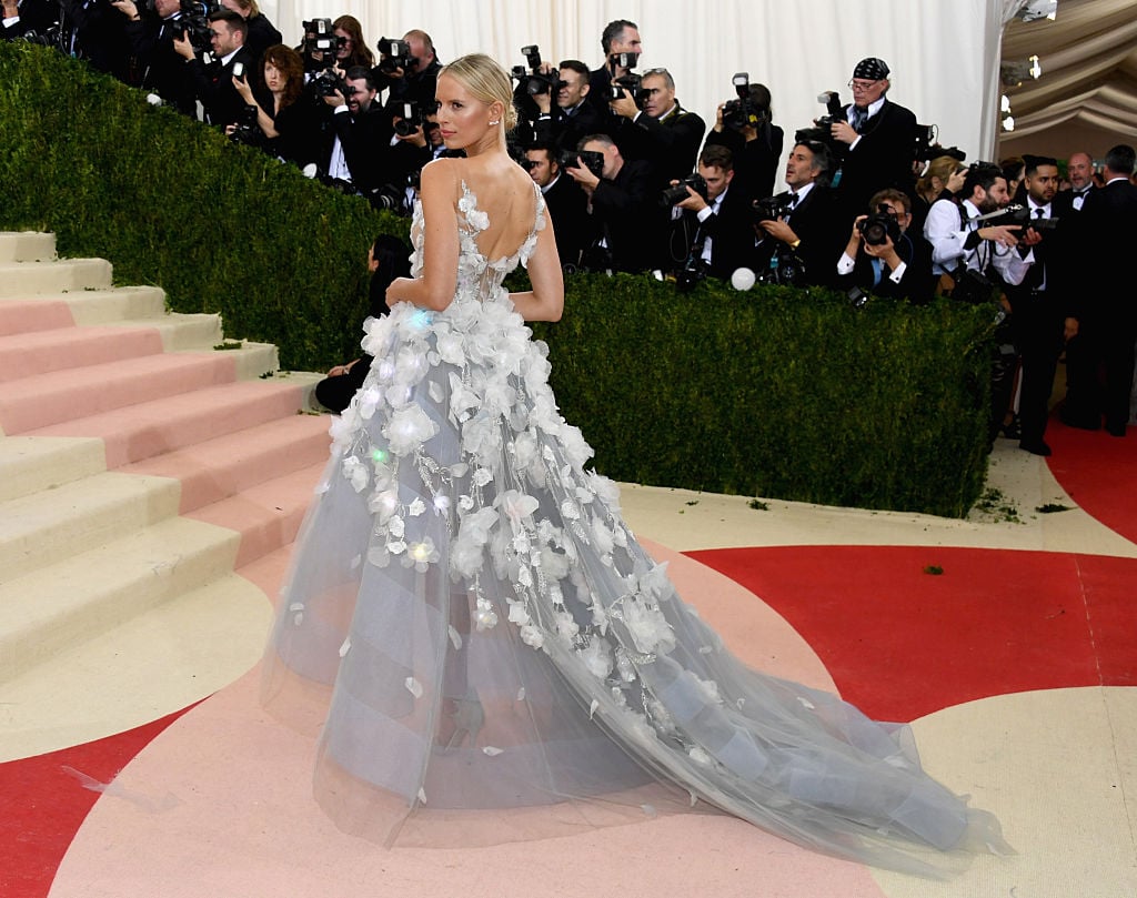 Karolina Kurkova Marchesa red carpet