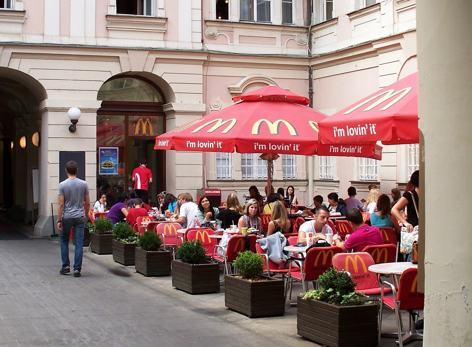 McDonald's Prague High Contrast