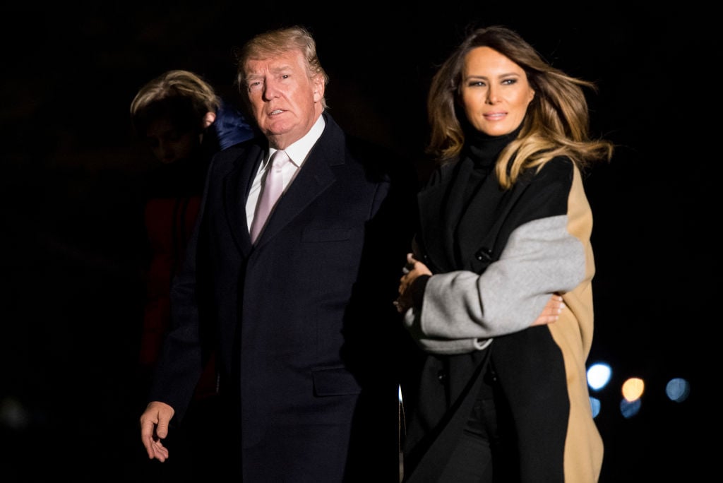 President Donald Trump and First Lady Melania Trump President Donald Trump and First Lady Melania Trump