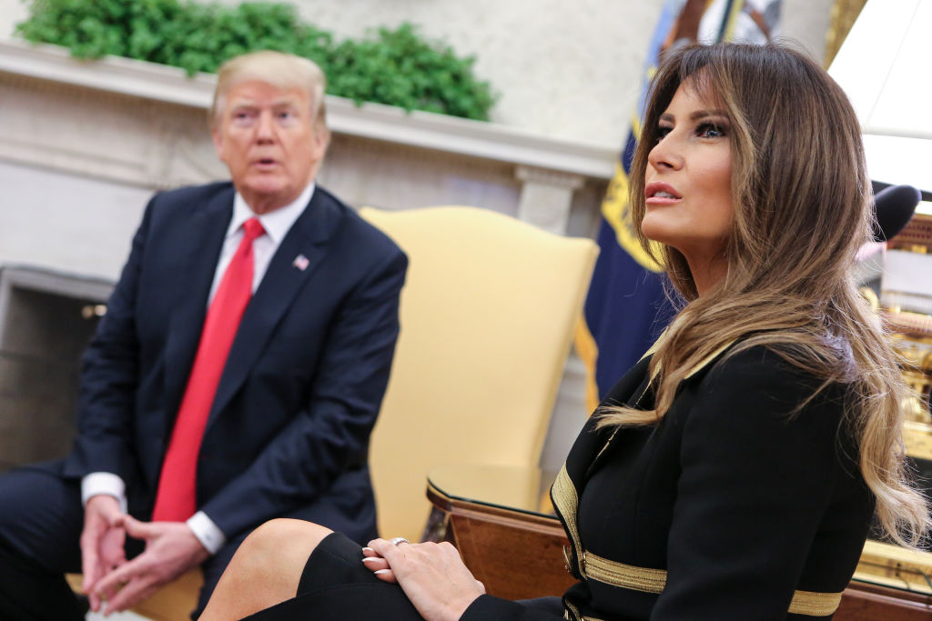 President Donald Trump and first lady Melania Trump, greet Prime Minister Malcolm Turnbul President Donald Trump and first lady Melania Trump, greet Prime Minister Malcolm Turnbul