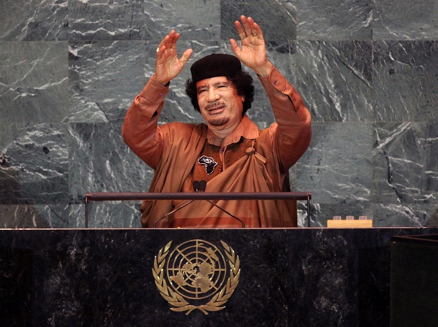Moammar Gadhafi