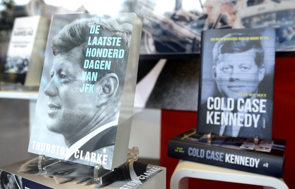 Books on late American president John F Kennedy