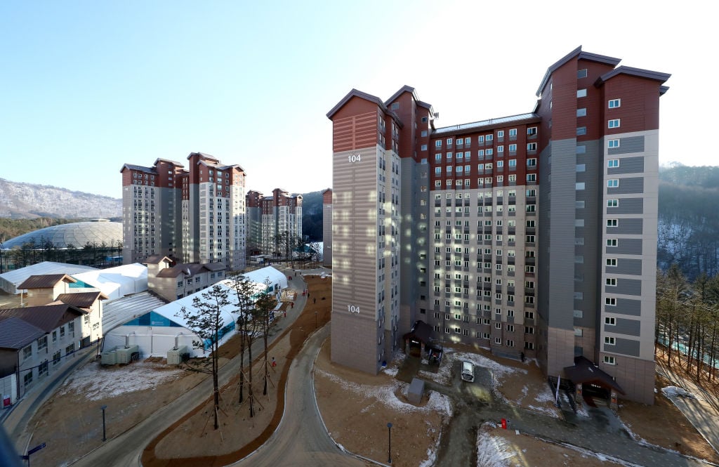 Olympic Athletes' Village in Pyeongchang