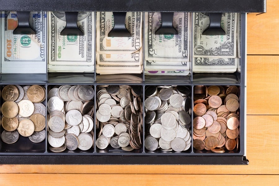 cash register drawer