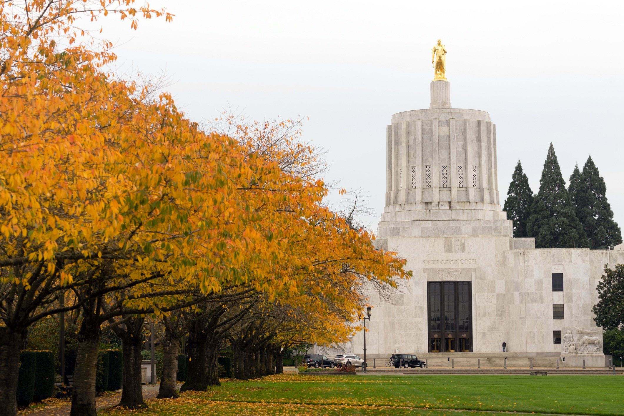 State Capitol Salem Oregon Government Capital Building Downtown