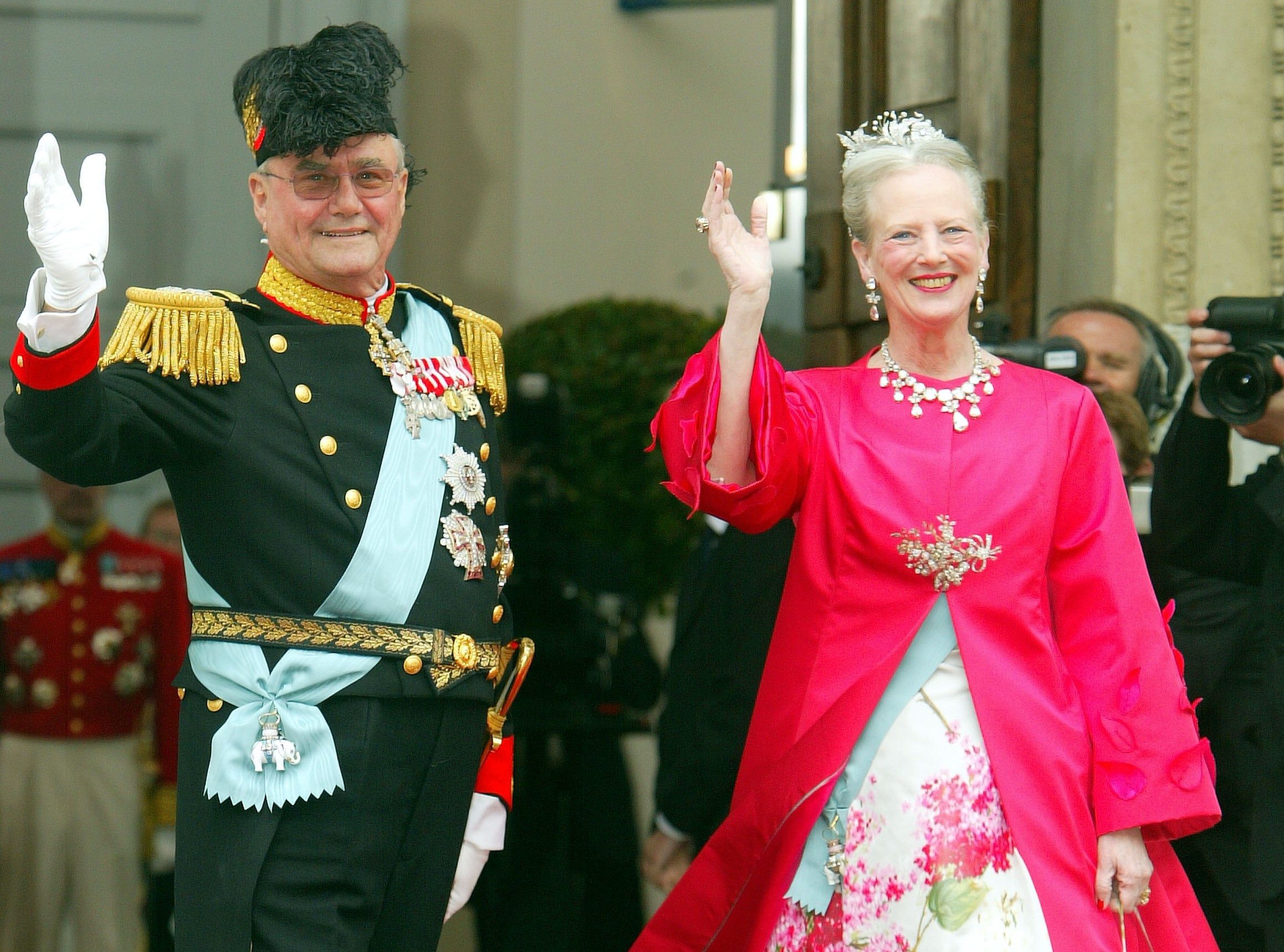 Queen Margrethe and Prince Henrik