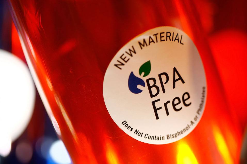 Camelback brand water bottles that are free of the controversial carbonate plastic bisphenol-a