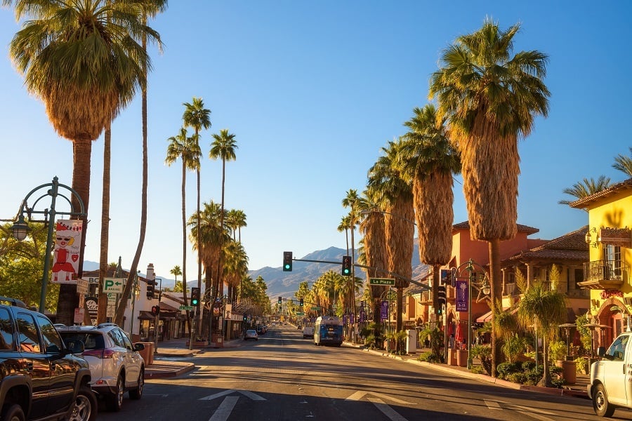 Riverside County within the Coachella Valle