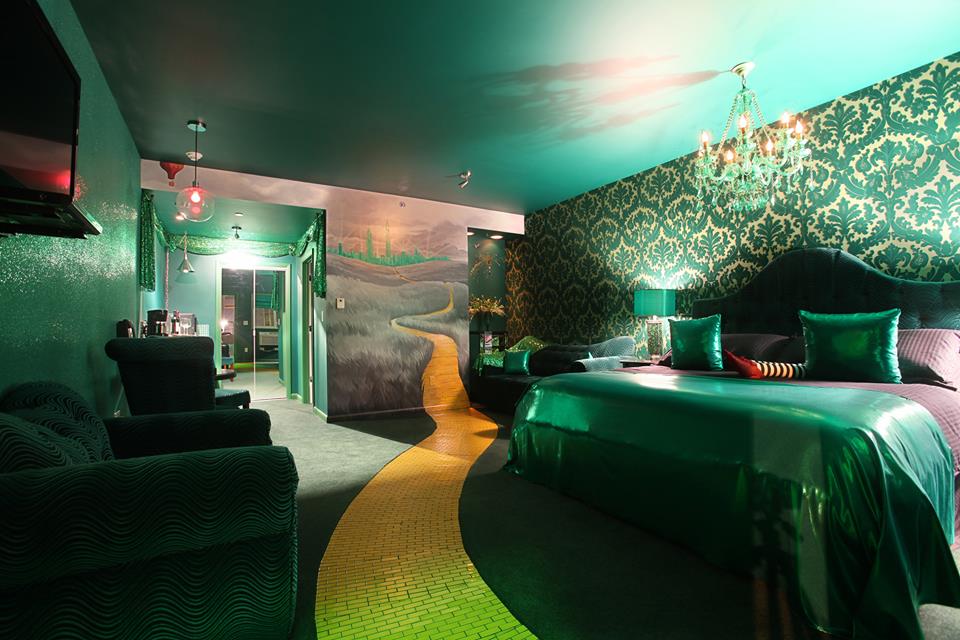 spend the night in oz and other amazing themed hotel rooms