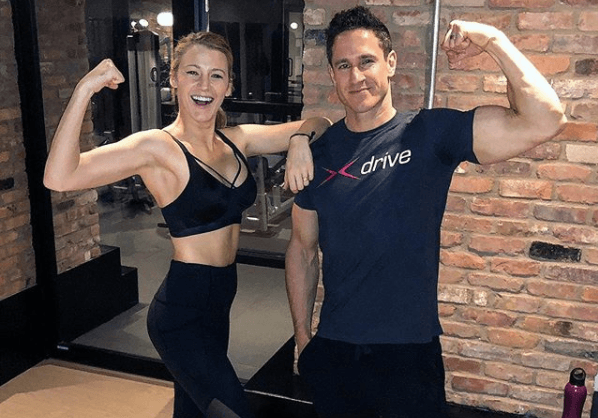 Don Saladino with Blake Lively Don Saladino with Blake Lively