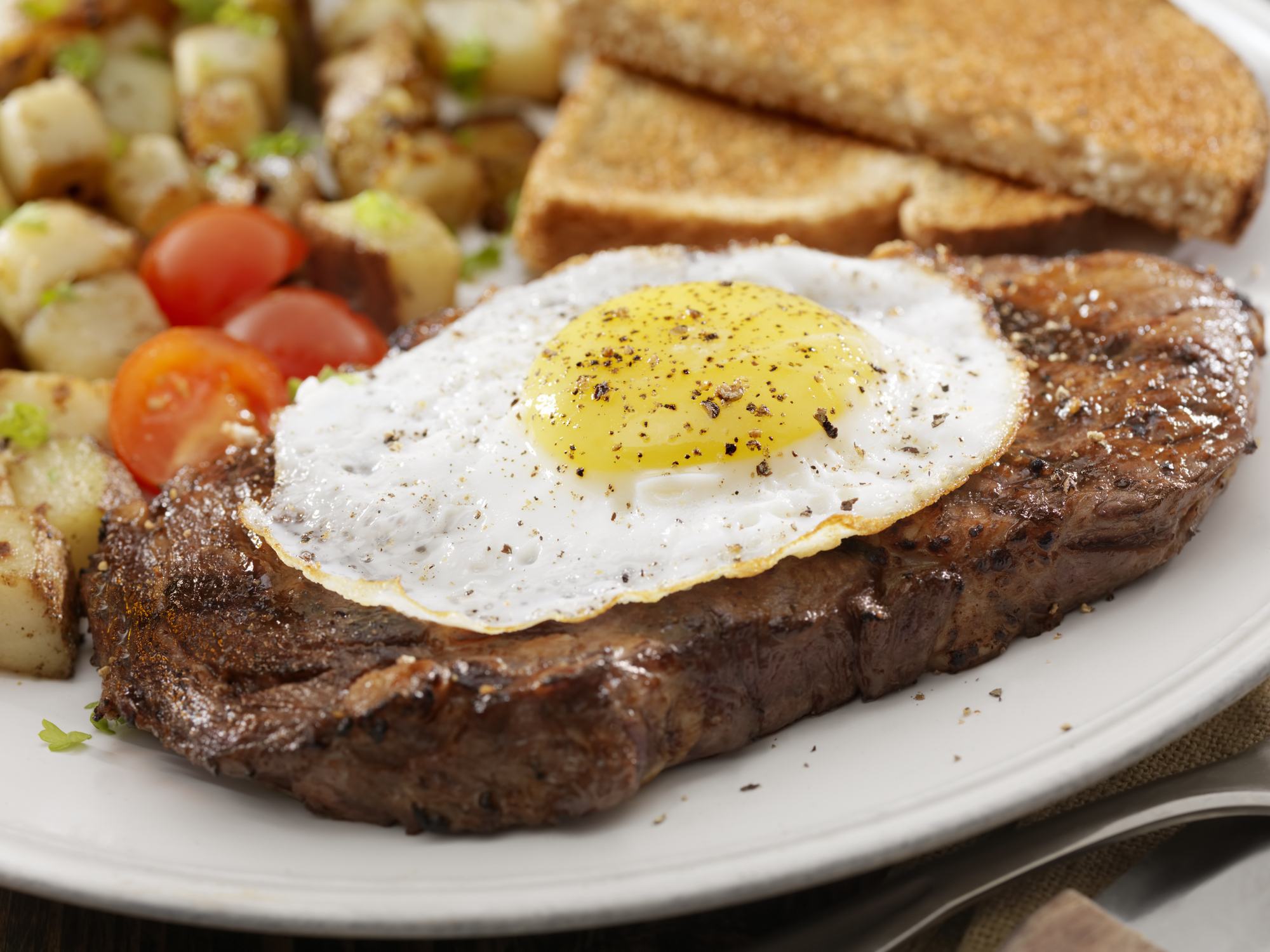 Steak and Egg breakfast