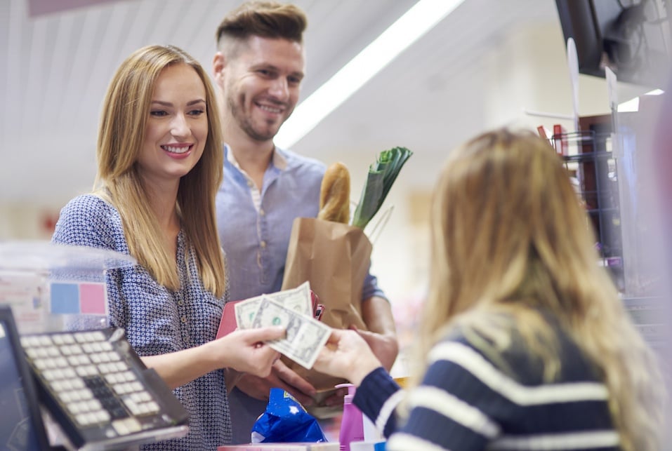 The last phase of shopping