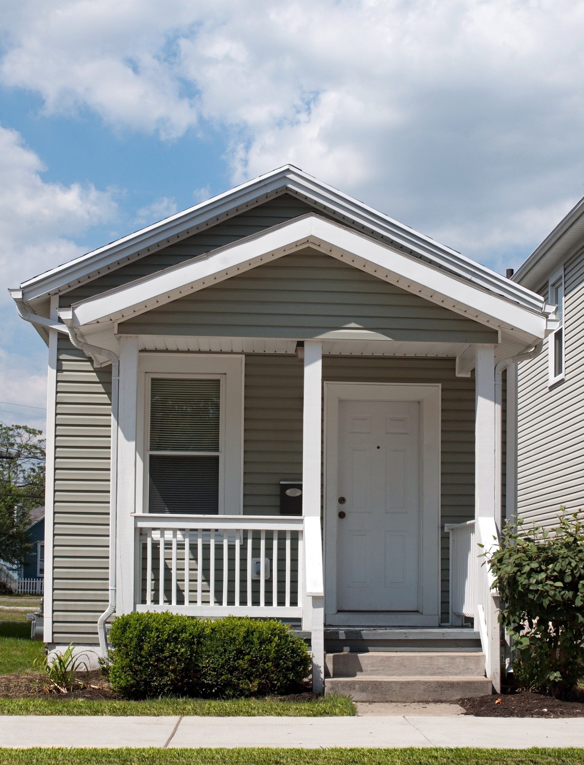 Gray tiny home
