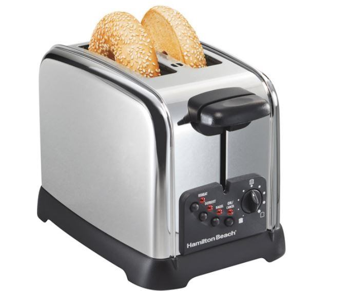 Toaster with bagels