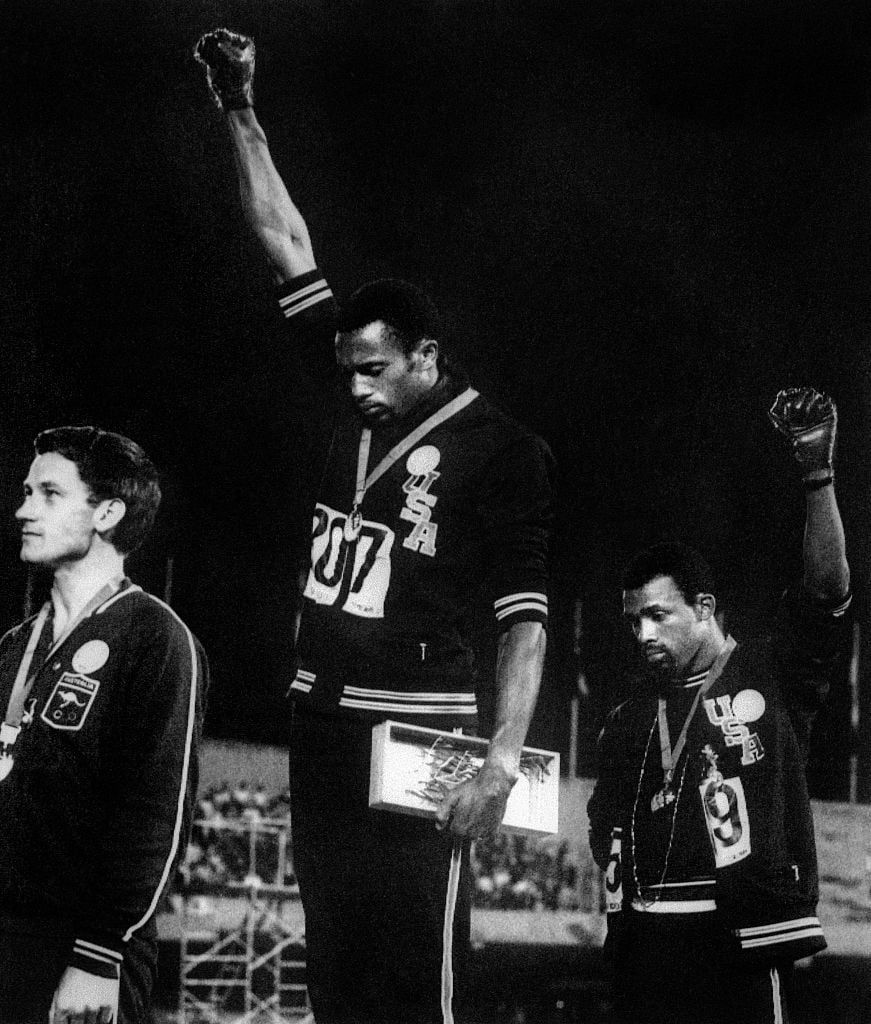 Tommie Smith and John Carlos black power