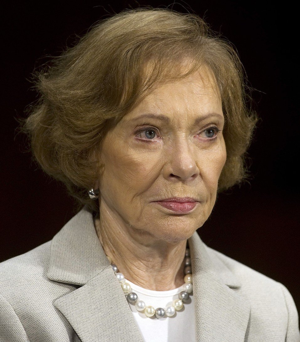 Former US First Lady Rosalynn Carter
