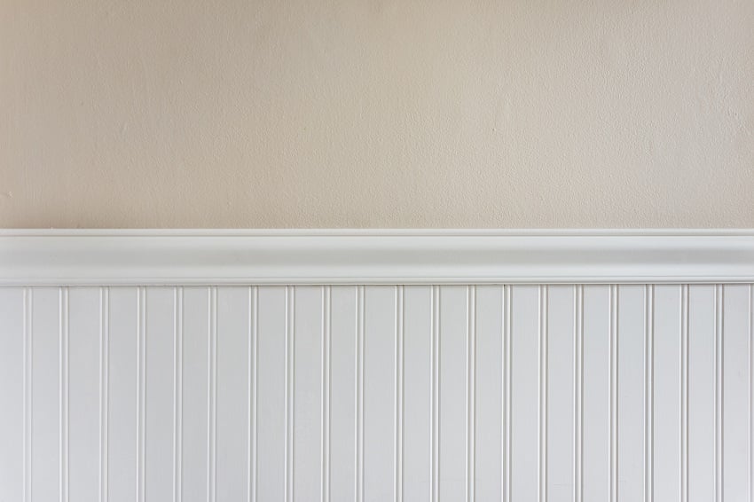 White trim and chair guard