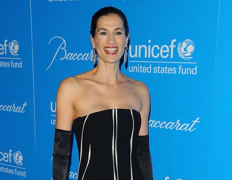 Annette Roque poses in a black gown Annette Roque poses in a black gown