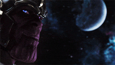 Thanos in The Avengers mid-credit scene