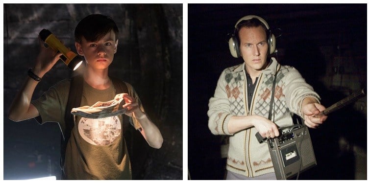 A composite image of Jaeden Lieberher as Bill Denbrough in It and Patrick Wilson A composite image of Jaeden Lieberher as Bill Denbrough in It and Patrick Wilson