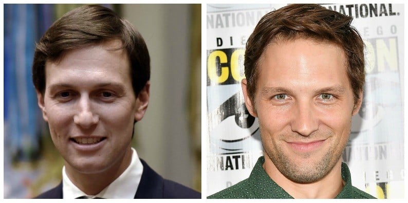 A composite image of Jared Kushner and Michael Cassidy