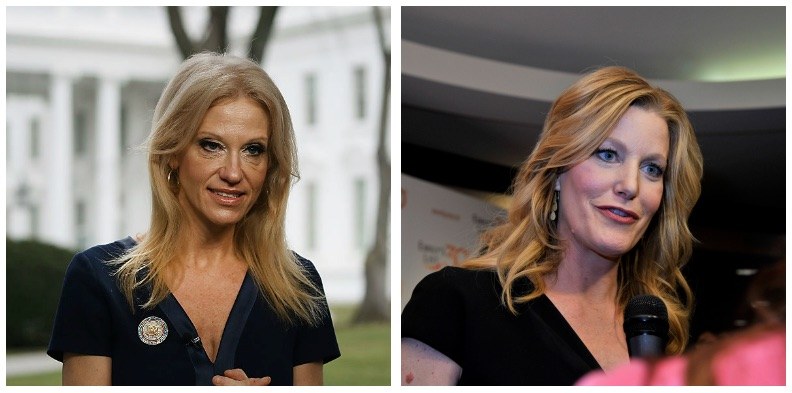 Kellyanne Conway and Anna Gunn composite image Kellyanne Conway and Anna Gunn composite image