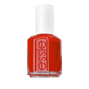 Red orange nail polish