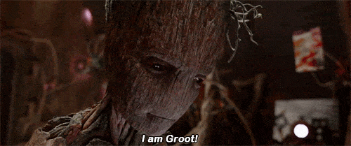 Teen Groot in Guardians of the Galaxy Vol. 2 mid-credit scene Teen Groot in Guardians of the Galaxy Vol. 2 mid-credit scene