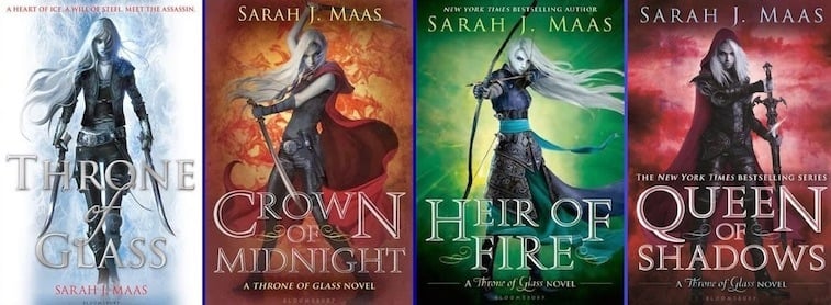 Throne of Glass book series Throne of Glass book series