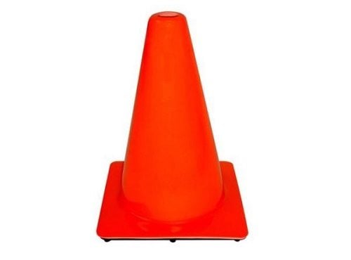 traffic cone from Walmart