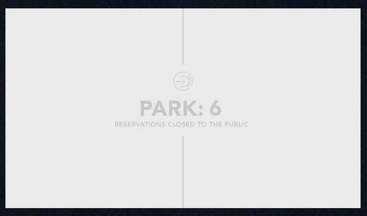 An icon featuring six parks. 