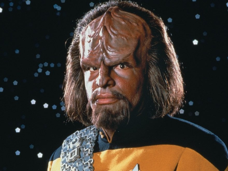 Worf in Star Trek: The Next Generation