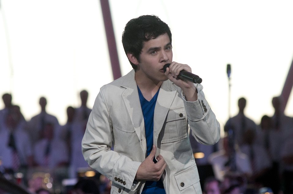 David Archuleta performs during the annual PBS "A Capitol Fourth" concert at the US Capitol